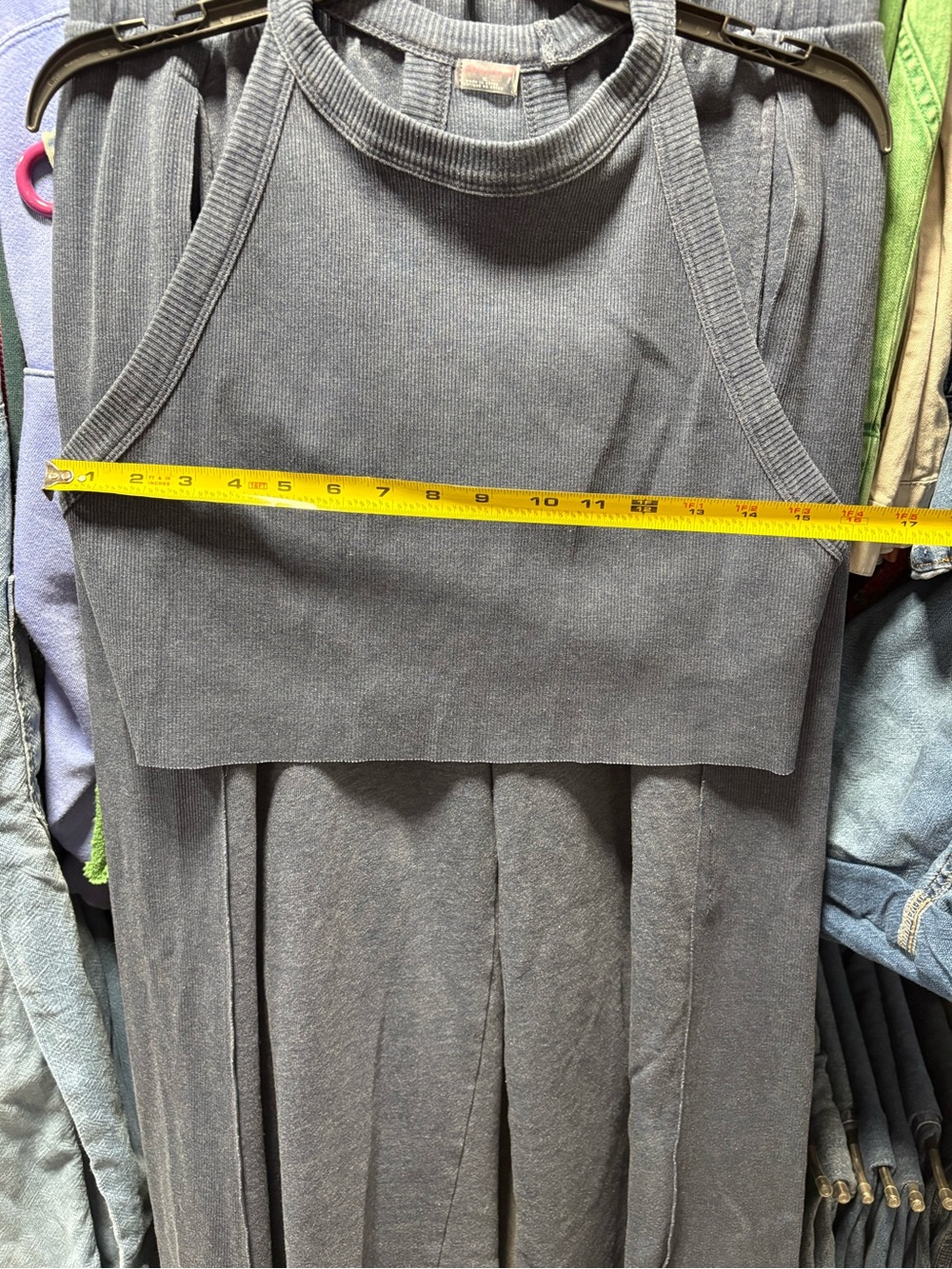 Free People FP Movement Go To Set Navy Blue - Picture 6 of 6